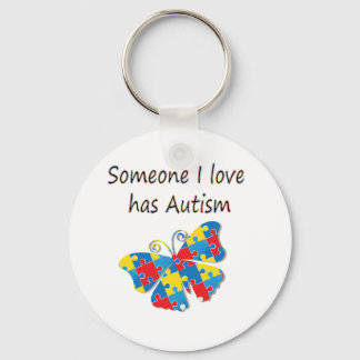 Llavero Alguien a quien amo tiene autismo (multi)