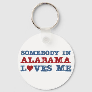 Llavero Alguien En Alabama Me Ama
