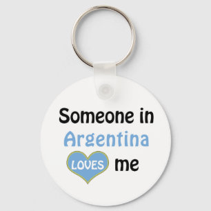 Llavero Alguien en Argentina me ama