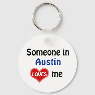 Llavero Alguien en Austin me ama