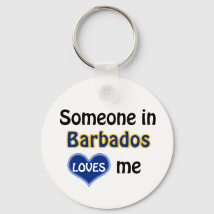 Llavero Alguien en Barbados me ama