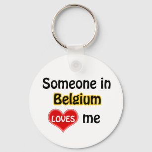 Llavero Alguien en Bélgica me ama