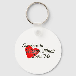 Llavero Alguien en Chicago me ama