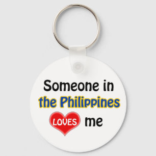 Llavero Alguien en Filipinas me ama