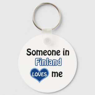 Llavero Alguien en Finlandia me ama
