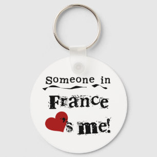 Llavero Alguien En Francia Me Ama