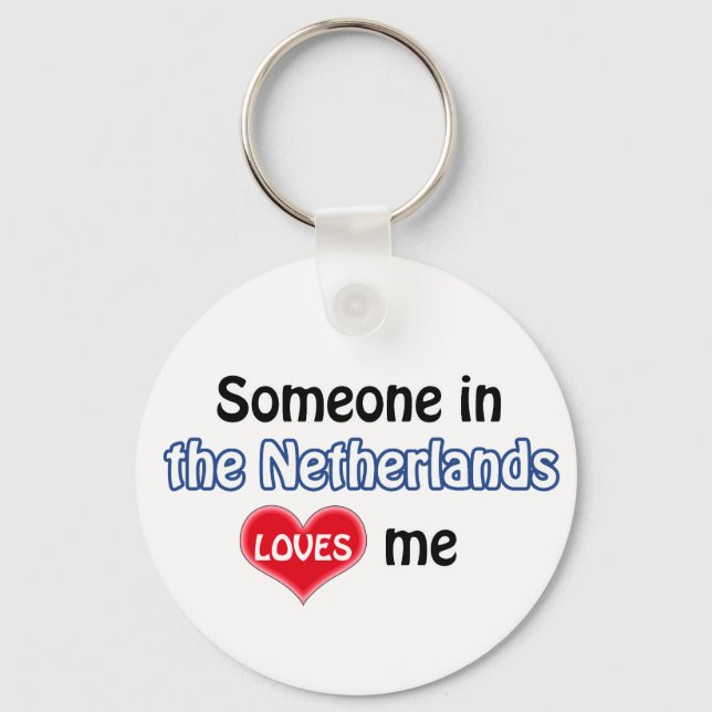 Llavero Alguien en Holanda me ama (Anverso)