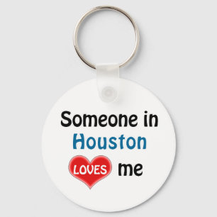 Llavero Alguien en Houston me ama