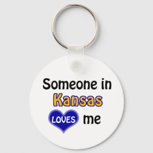 Llavero Alguien en Kansas me ama