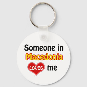 Llavero Alguien en Macedonia me ama