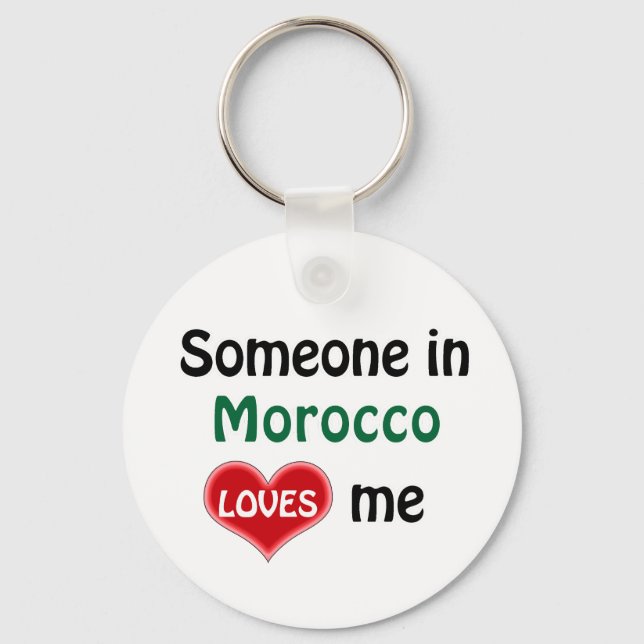 Llavero Alguien en Marruecos me ama (Anverso)