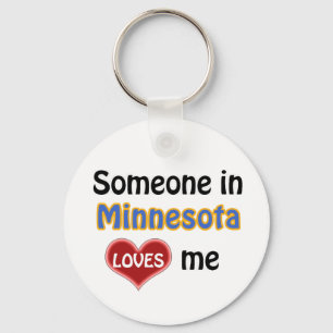 Llavero Alguien en Minnesota me ama