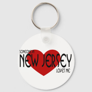 Llavero Alguien en New Jersey me ama