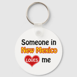 Llavero Alguien en Nuevo México me ama