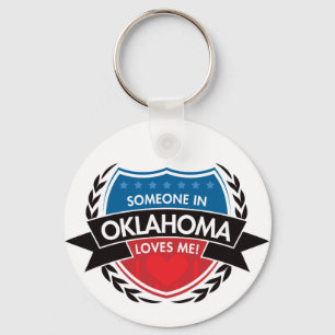 Llavero Alguien en Oklahoma me ama
