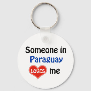 Llavero Alguien en Paraguay me ama