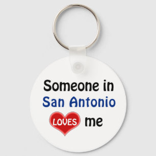 Llavero Alguien en San Antonio me ama