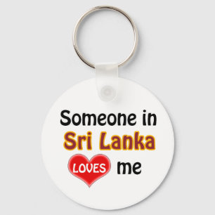 Llavero Alguien en Sri Lanka me ama