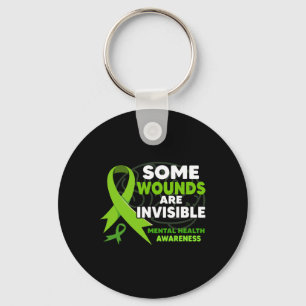 Llavero Algunas Heridas Son Cintas Invisibles De Salud Men