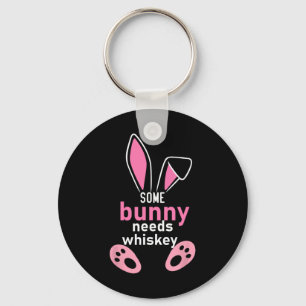 Llavero Algunos conejitos necesitan Whiskey