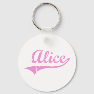 Llavero Alice Classic Style Name