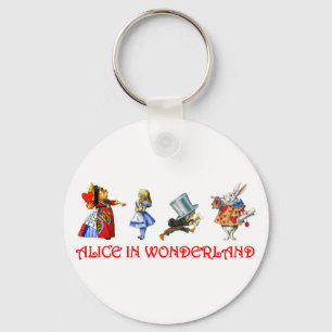 LLAVERO ALICE EN WONDERLAND