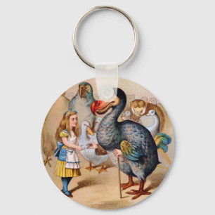 LLAVERO ALICE SE ENCUENTRA CON EL PÁJARO DE DODO