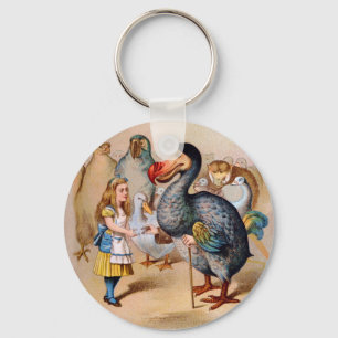 LLAVERO ALICE SE ENCUENTRA CON EL PÁJARO DE DODO