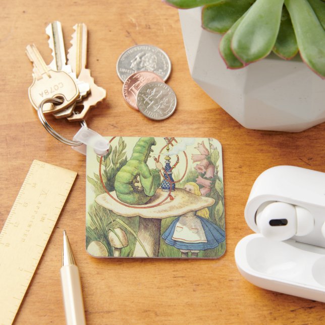 Llavero Alice se reúne con la oruga (Escritorio )