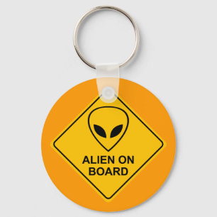 Llavero ALIEN A BORDO Keychain