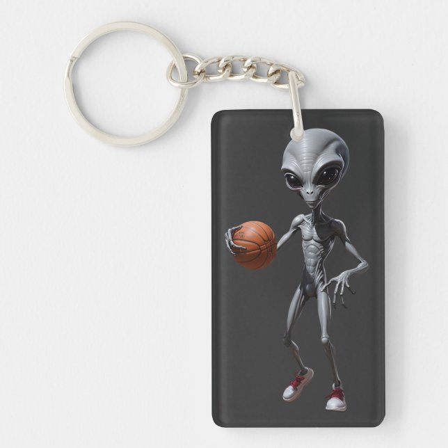 Llavero Alien Basketball (Frente)