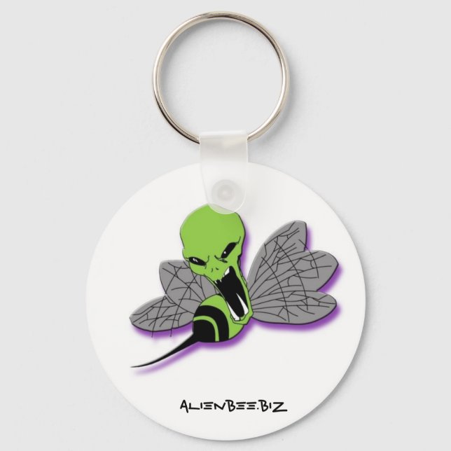 Llavero Alien Bee Keychain #1 (Anverso)