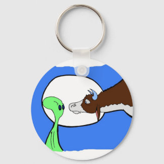 Llavero Alien Cow