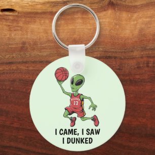Llavero Alien de baloncesto