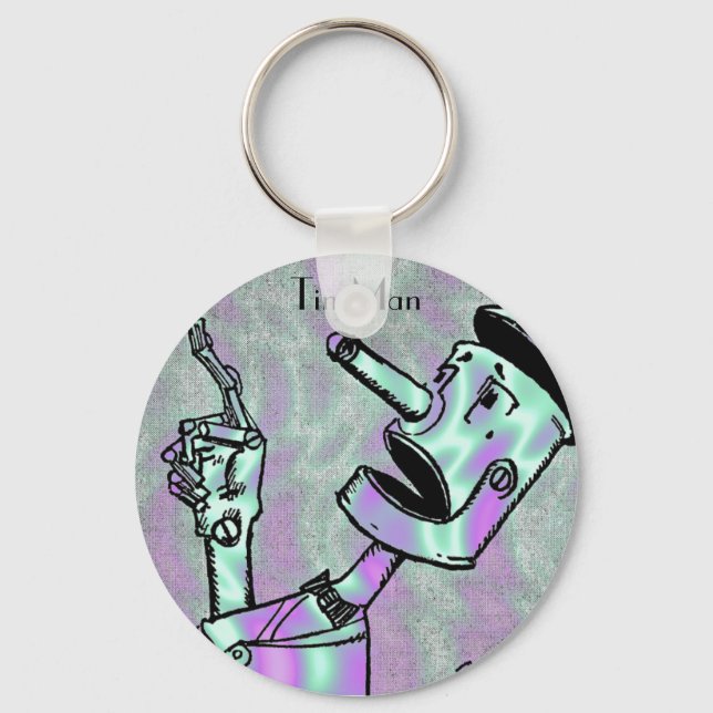Llavero Alien Green, Tin Man Keychain (Anverso)