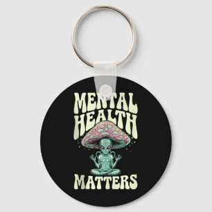 Llavero Alien Groovy Mental Health S Mental Health Awarene