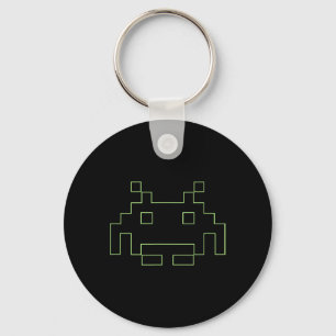 Llavero Alien invaders Gamer