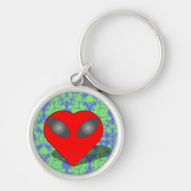 Llavero Alien Love Heart (Frente)