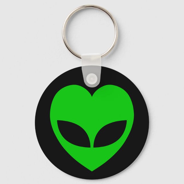 Llavero Alien Love Heart (Anverso)
