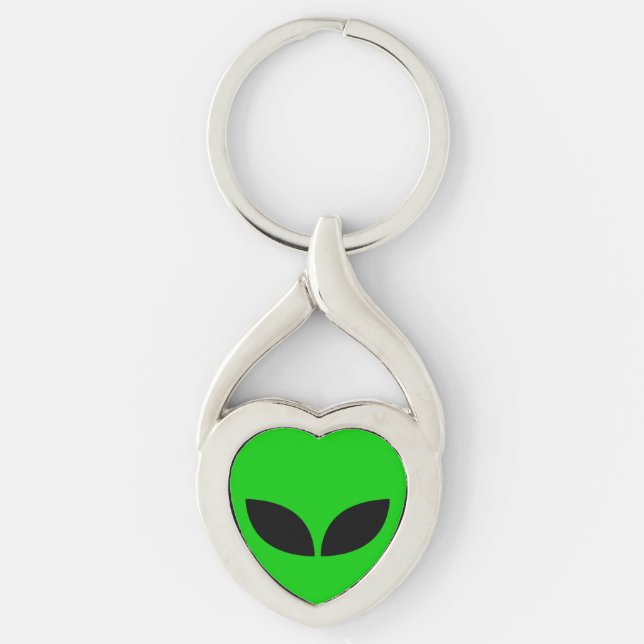 Llavero Alien Love Heart Paper Coaster (Anverso)