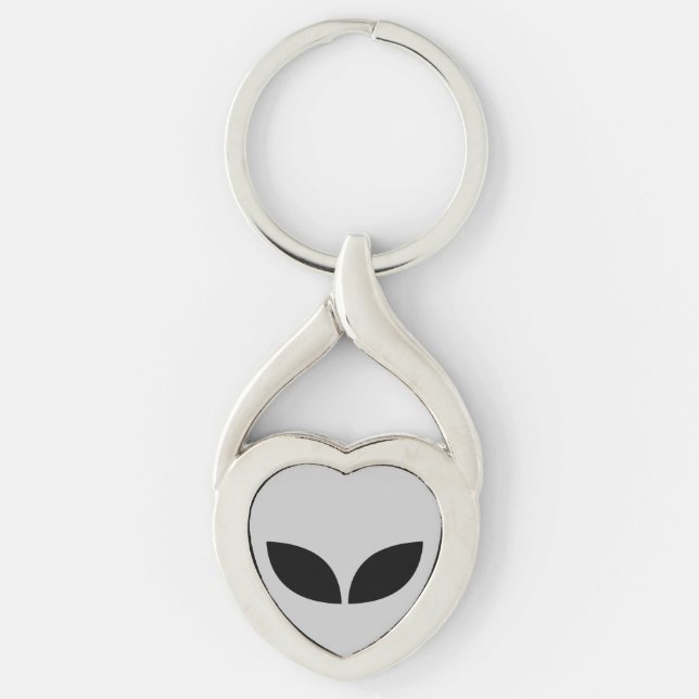 Llavero Alien Love Heart Paper Coaster (Anverso)