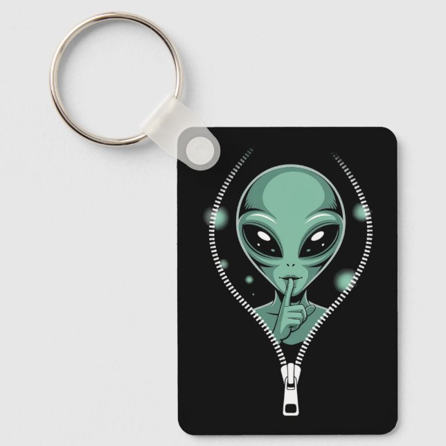 Llavero Alien Peeping (Anverso)