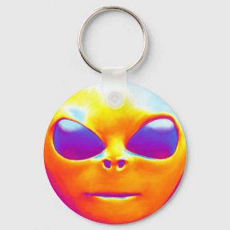 Llavero Alien psicodélico