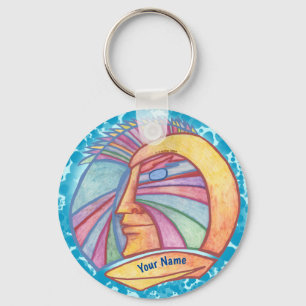 Llavero Alien Spaceman Keychain