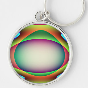 Llavero Alien Spaceship Keychain