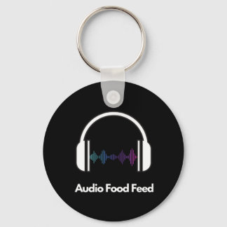 Llavero Alimentación de audio de comida 