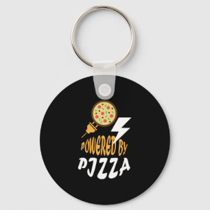 Llavero Alimentado por Pizza – Diseño Divertido para Amant