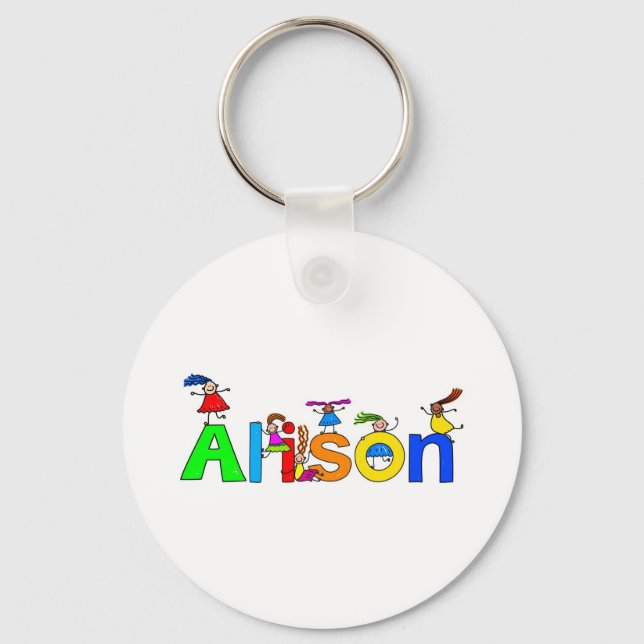 Llavero Alison (Anverso)