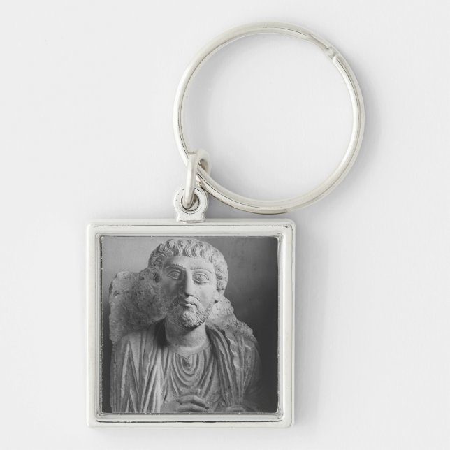 Llavero Alivio funerario de una figura masculina, del (Frente)