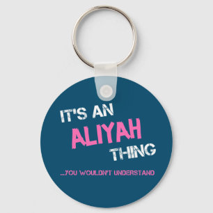 Llavero Aliyah cosa que no entenderías nombre